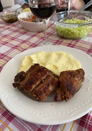 Una foto de Costillar al horno