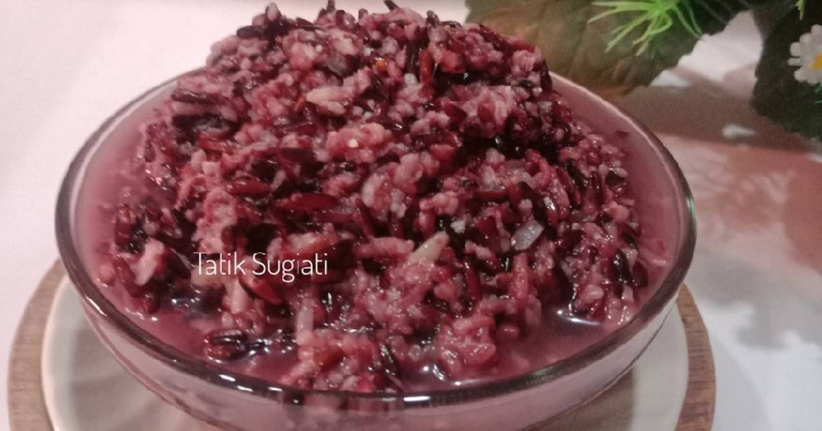 Resep Tape Ketan Hitam Manis Oleh Tatik Sugiati Cookpad