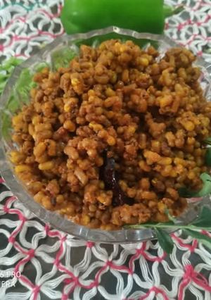 A picture of Whole Moth Beans Sabzi.