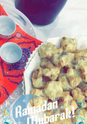 صورة لوصفة حلى البف باستري