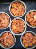 Nutella and Banana Bread Pudding
