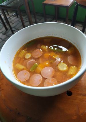 Foto resep Sup merah