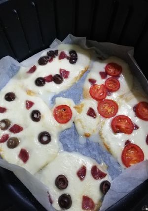 Foto di #434 Provola condita in airfryer (o' riavulillo) 🍅🧀🥓🍺