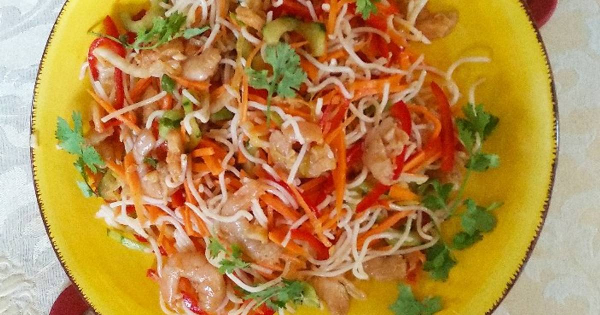 Reisnudel - Salat Rezept von Leonella - Cookpad