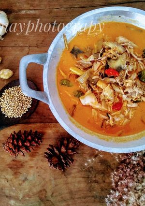Foto resep Gulai jantung pisang