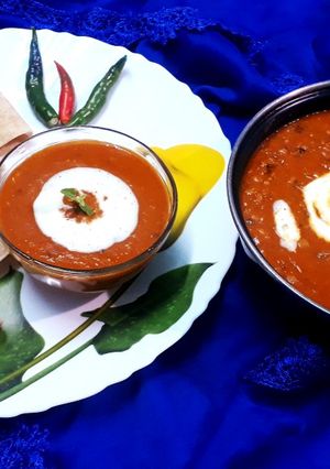 রেস্টুরেন্ট স্টাইলে ডাল মাখনি (dal makhani recipe in Bengali) রেসিপির প্রধান ছবি