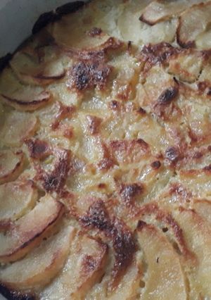 Una foto de Torta de manzana
