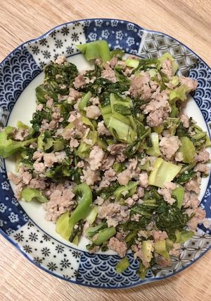 芥菜絞肉 的食譜成品照片