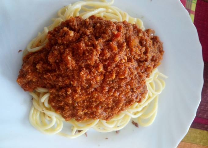 Spaghetti bolognaise