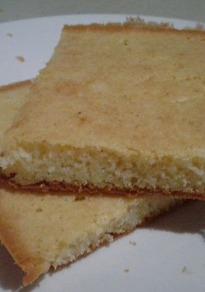 Una foto de Fainá de queso