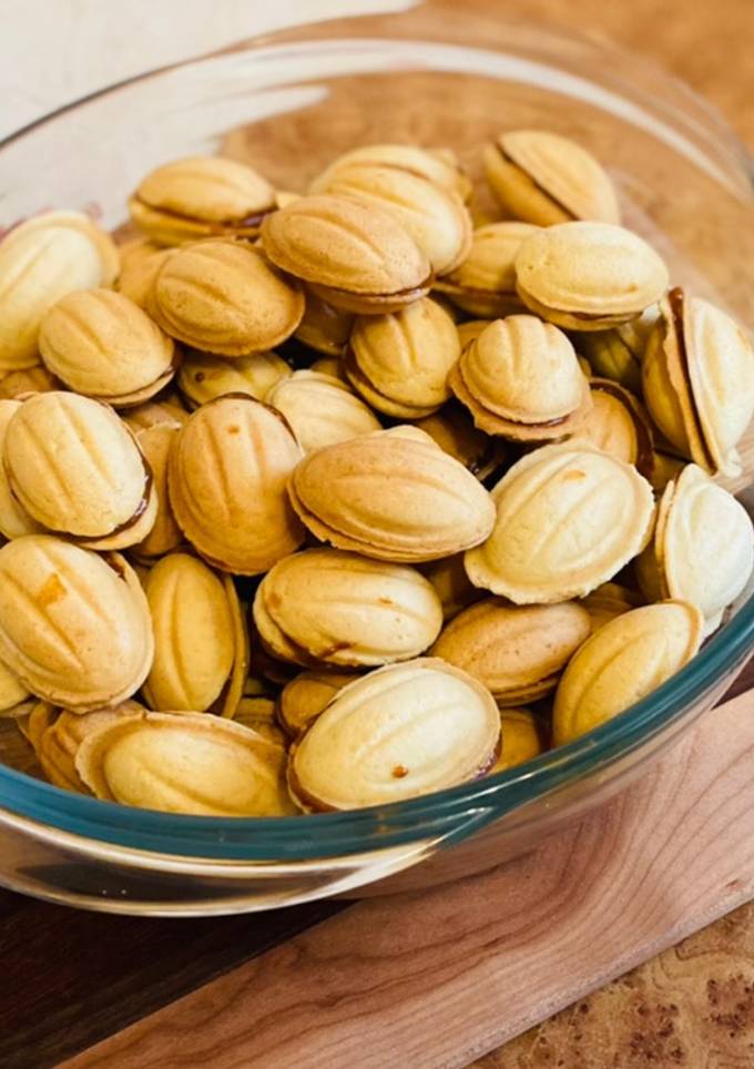 Орешки со сгущёнкой