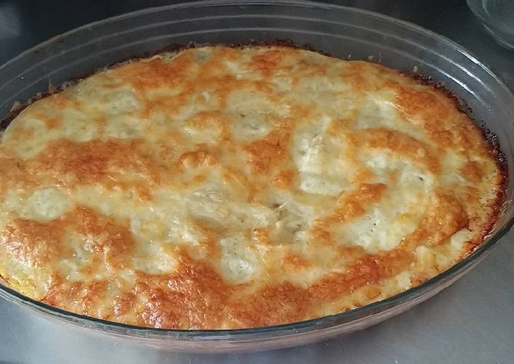 Pastel de Papa con crema de Acelga