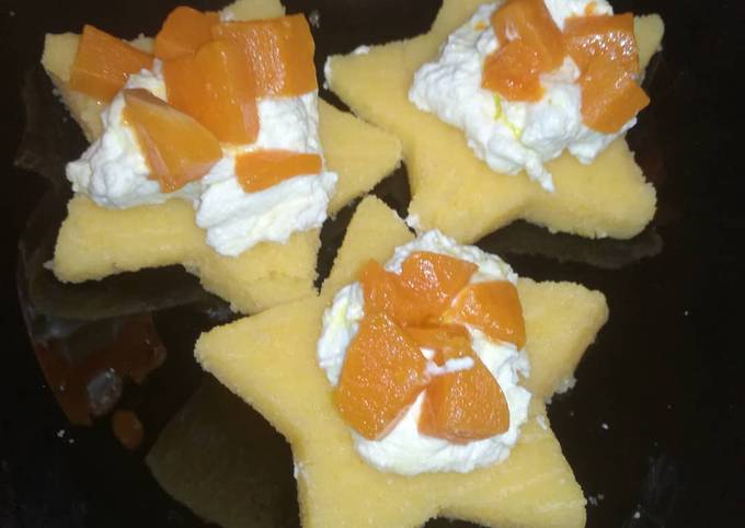 Come a Fai  Veloce Stelline di polenta