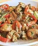 Chilis zöldséges kacsaragu🥒🌶️