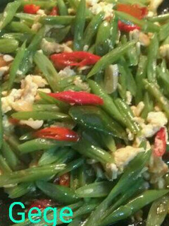 Foto resep Tumis Buncis Oseng Telur 🐣