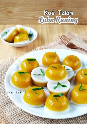 Foto resep Kue Talam Labu Kuning