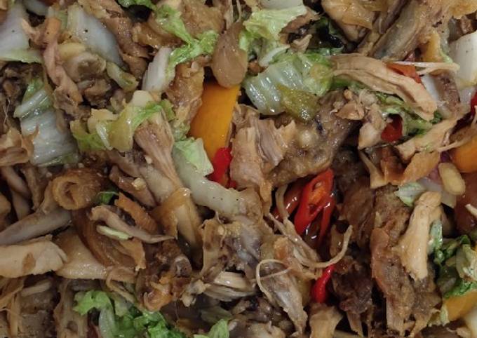 Bagaimana Menyiapkan 28. Gongso ayam khas kudus, Lezat