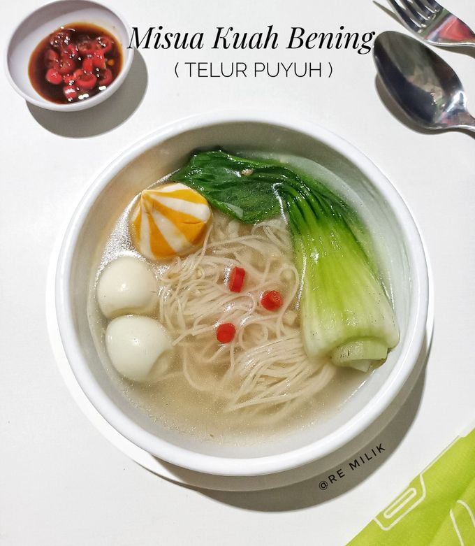 Foto resep 647. Misua Kuah Bening Telur Puyuh