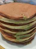 Pancake bicolore