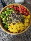 Ensalada con mango y brócoli