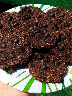 Una foto de GALLETITAS DE AVENA Y CACAO (Fácil, rápidas y riquísimas)