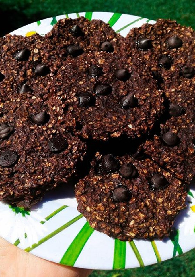 Una foto de GALLETITAS DE AVENA Y CACAO (Fácil, rápidas y riquísimas)