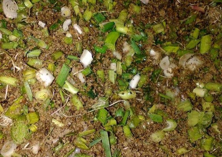 Recipe of Speedy Lehsun with bajry ki chori