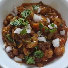 A picture of Chana Masala.