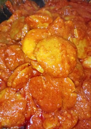 Foto resep Jengkol balado pedas