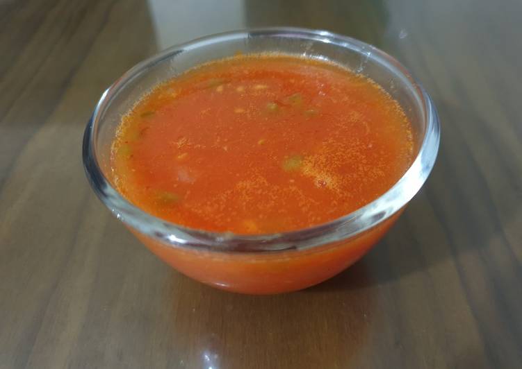 Recipe of Mexican tomato soup without beans