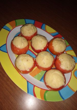 Una foto de Tomates rellenos, súper ricos