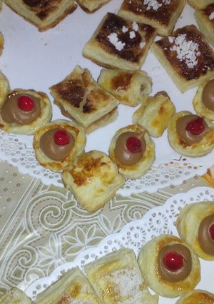 Una foto de Facturas de hojaldre
