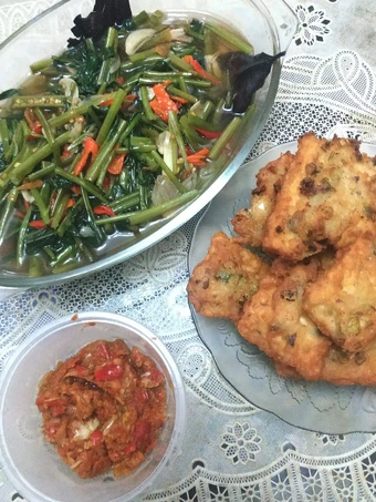 Cara Gampang Membuat Resep Tumis kangkung pedas saus tiram favorite suamik yang Lezat Sekali Anti Ribet, Sempurna