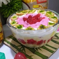 A picture of Fruit Custard 🍮🍮.