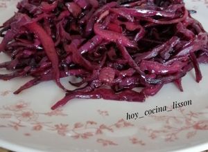 Foto principal de Lombarda al ajillo