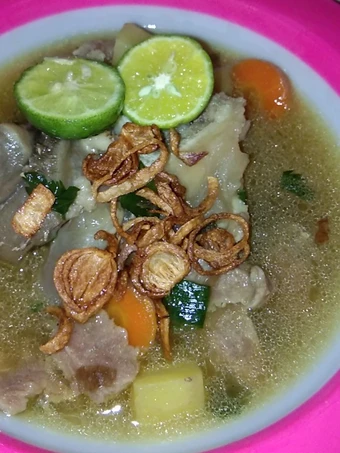 Langkah Mudah untuk Menyiapkan Resep Sop kaki daging kaki sapi sayuran Anti Ribet, Bikin Ngiler