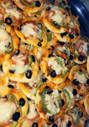 صورة لوصفة بيتزا صغيره