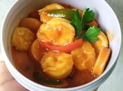 Gambar udang paprika merah