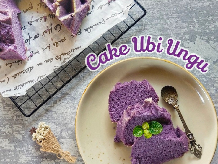 Standar Cara gampang memasak Bolu Panggang Ubi Ungu / Cake Ubi Ungu  istimewa