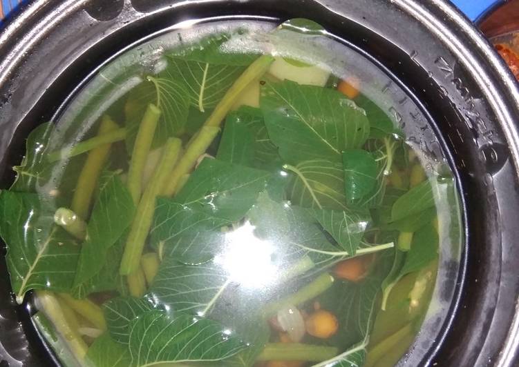 Cara Gampang mengolah Sayur bening kencur yang enak