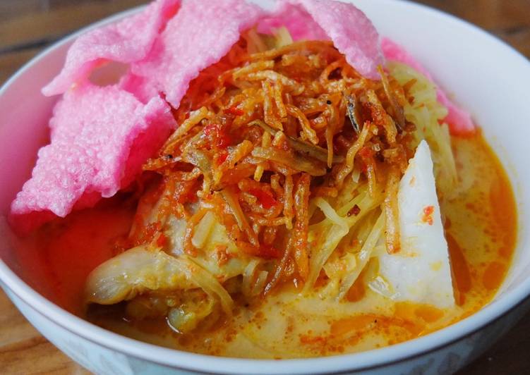 Lontong Sayur Pepaya Muda