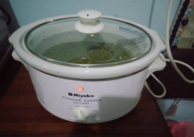 Wajib coba! Resep bikin RESEP BUBUR KACANG HIJAU SLOWCOOKER - DAPUR MARISA yang sedap