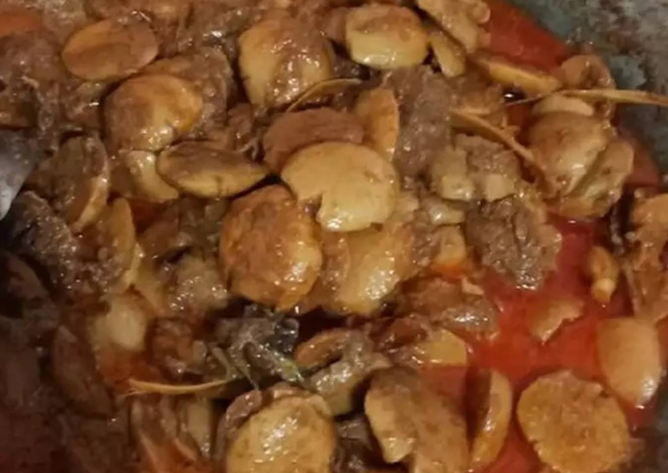 Rendang Daging Sapi Mix Jengkol