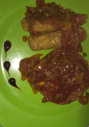 Foto resep Steak tempe bumbu simple