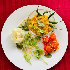 A picture of Moong Dal Sabzi.