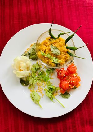 A picture of Moong Dal Sabzi.