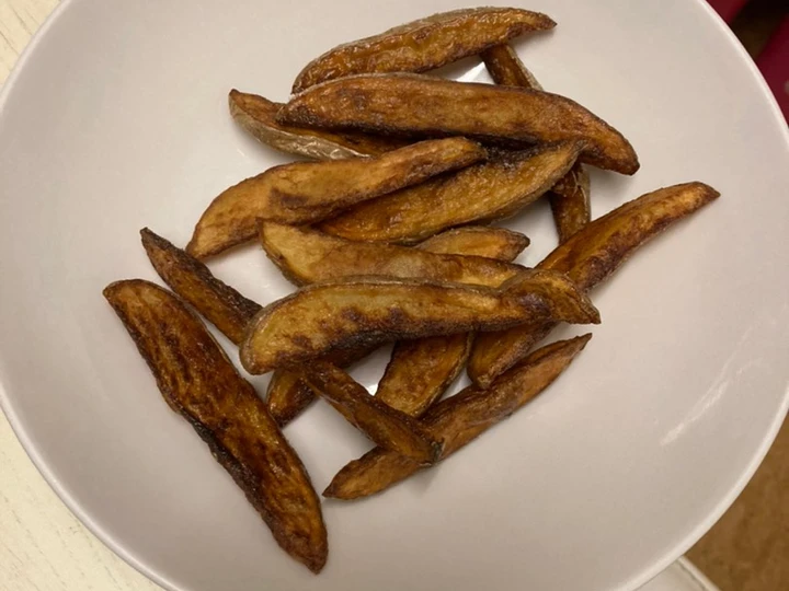 Easy Way Prepare Frying Pan French Fries the Awesome  Delicious