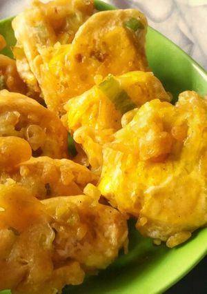 A picture of Deep Fried Battered Tofu and Tempe.