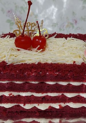 Foto resep Red Velvet Kukus