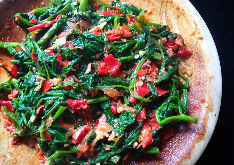 Resep Plencing Kangkung Khas Lombok, Sempurna